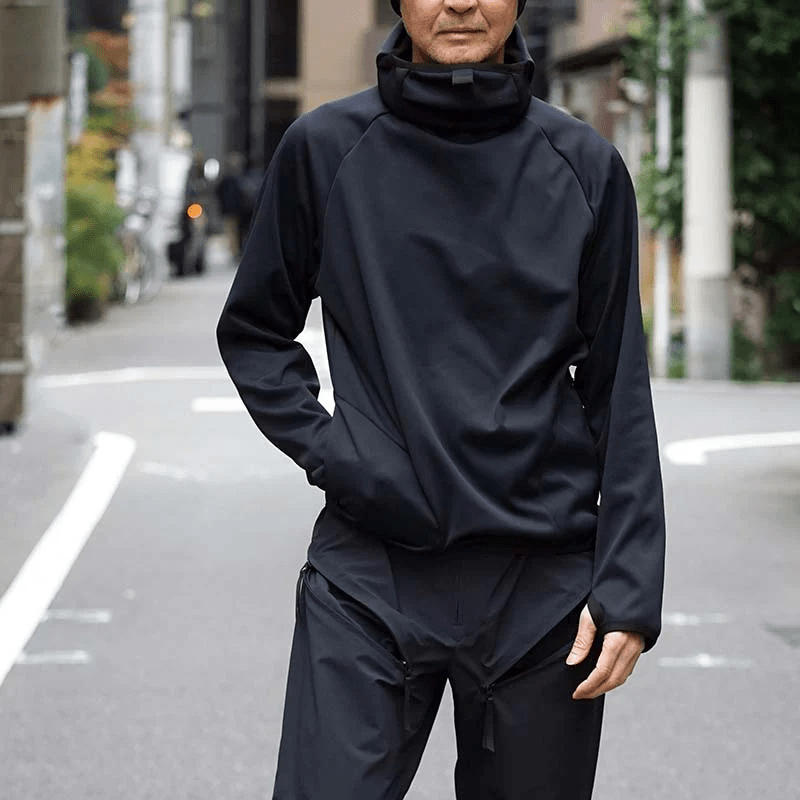CCP LT-NA112 CYCLE WARM CATCH® FULLFACE PARKA 'BLACK' - Antithesis Store