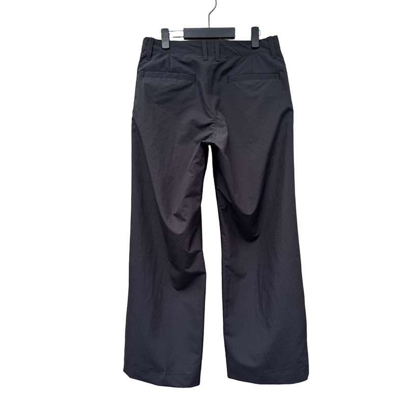 CCP PT-AB103 STITCH TUCK WIDE PANT 'BLACK' - Antithesis Store