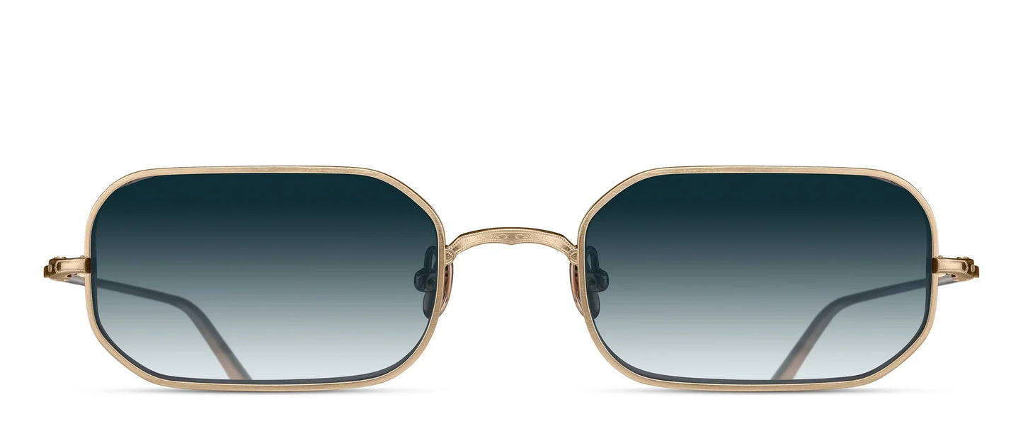 MATSUDA M3163.SG.BG.53 'BRUSHED GOLD BLUE GRADIENT'