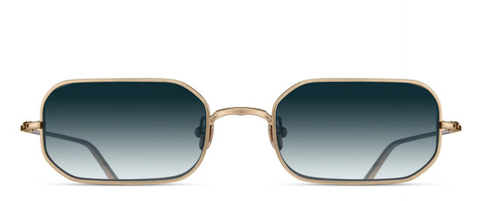 MATSUDA M3163.SG.BG.53 'BRUSHED GOLD BLUE GRADIENT'