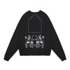 CHANNEL ENCODING CREW NECK 'Black' - Antithesis Store