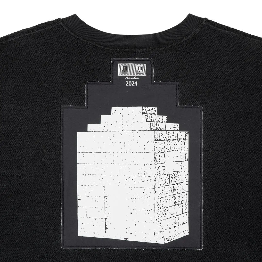 CHANNEL ENCODING CREW NECK 'Black' - Antithesis Store