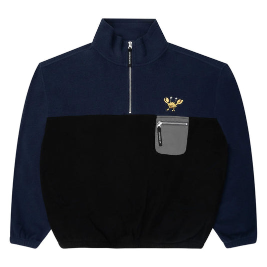 Crab Quarter Zip - 'Black' - Antithesis Store