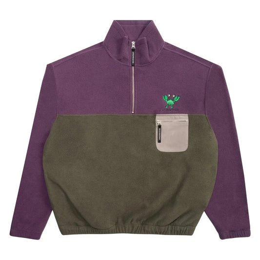 Crab Quarter Zip - 'Olive' - Antithesis Store