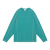 CREW NECK DBL KNIT LONG SLEEVE 'Green' - Antithesis Store