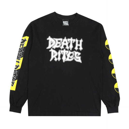 DEATH RITES CRASH LS T-SHIRT 'BLACK' - Antithesis Store