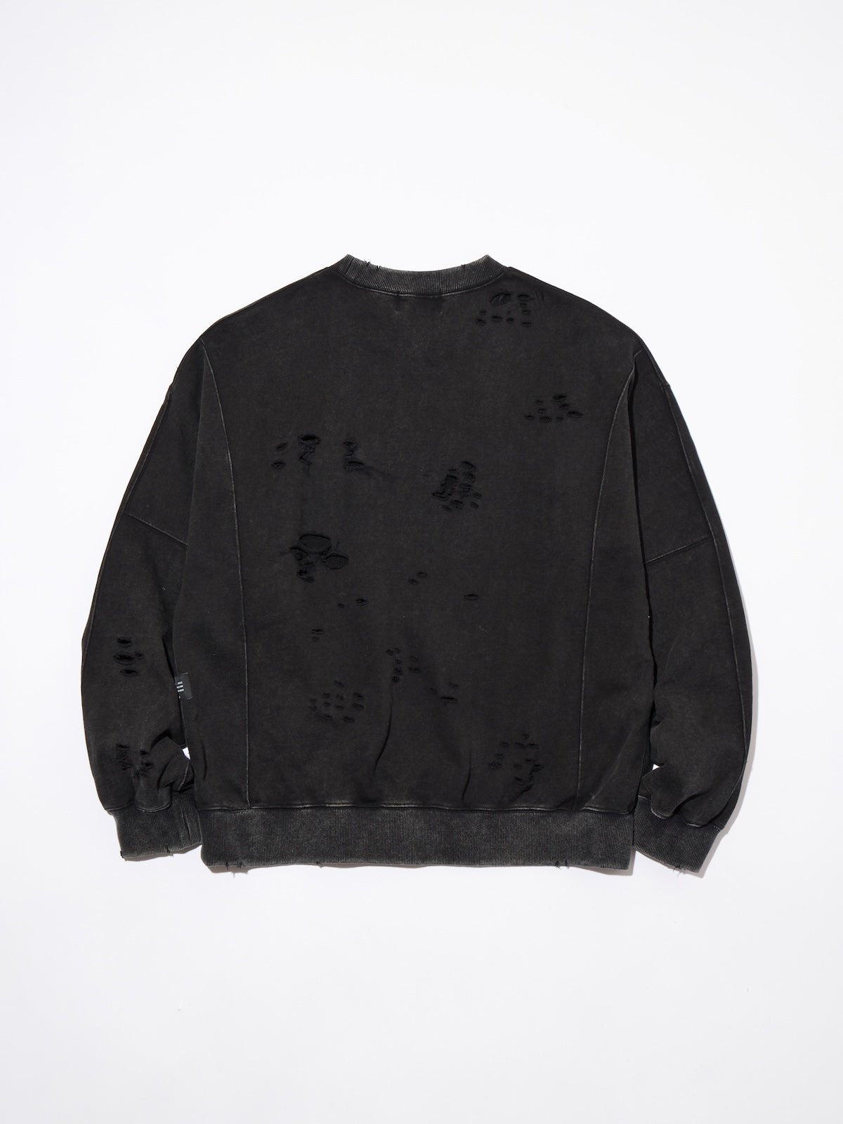 DELUXE SABOTAGE CREWNECK 'BLACK' - Antithesis Store