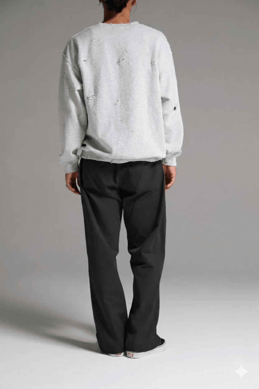 DELUXE 'WAGON' PANT 'BLACK' - Antithesis Store