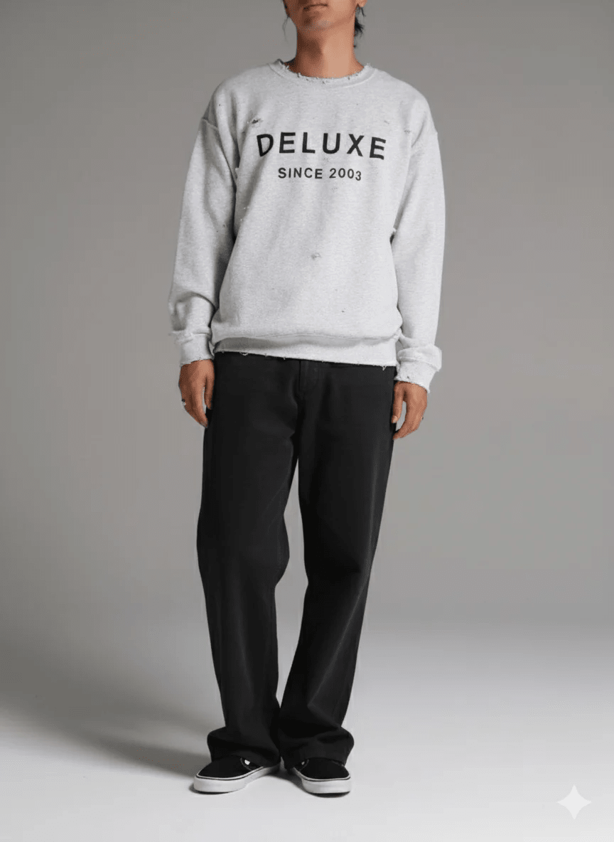 DELUXE 'WAGON' PANT 'BLACK' - Antithesis Store
