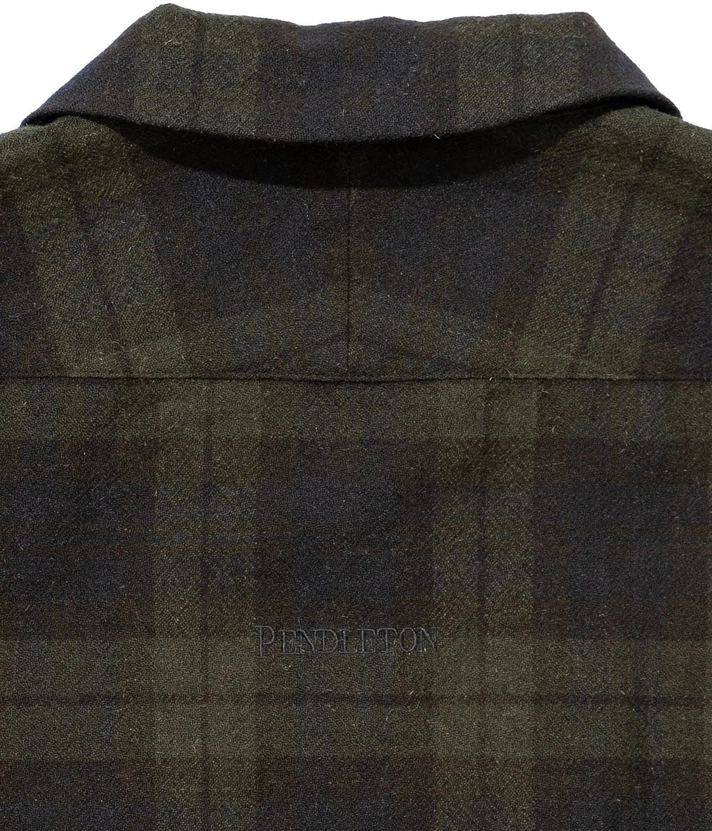 DELUXE x PENDLETON CHECKED SHIRT 'Black/Green' - Antithesis Store