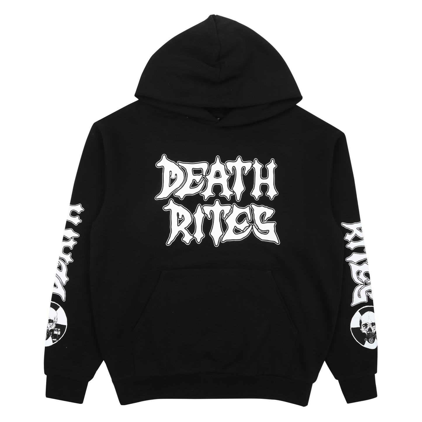 RADIATION SICKNESS HOODED SWEATSHIRT 'BLACK'