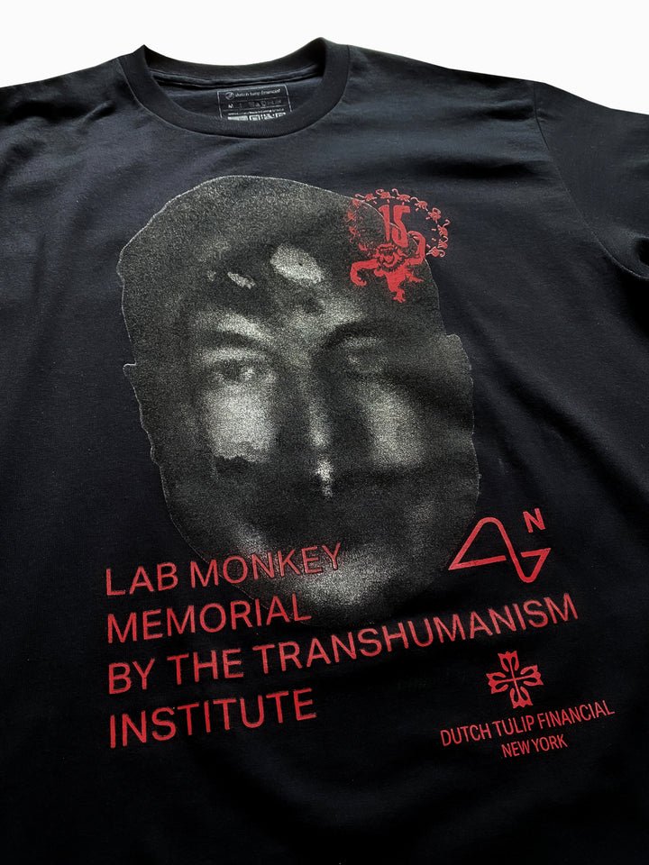 DUTCH TULIP FINANCIAL 15 MONKEYS TEE 'BLACK' - Antithesis Store