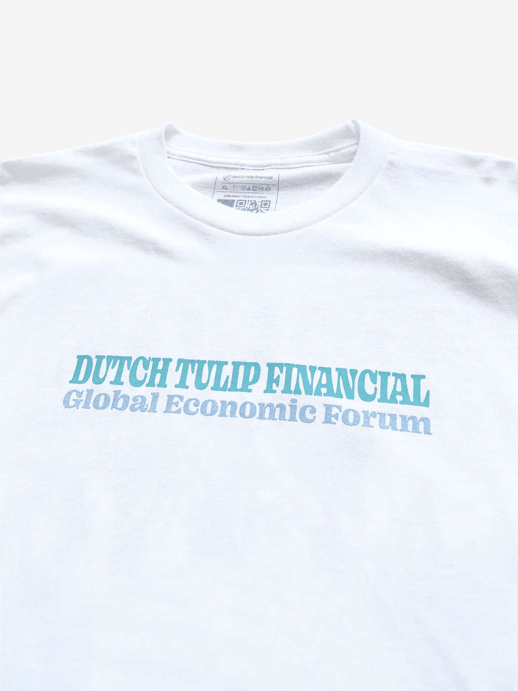 DUTCH TULIP FINANCIAL DAVOS LONGSLEEVE 'WHITE' - Antithesis Store