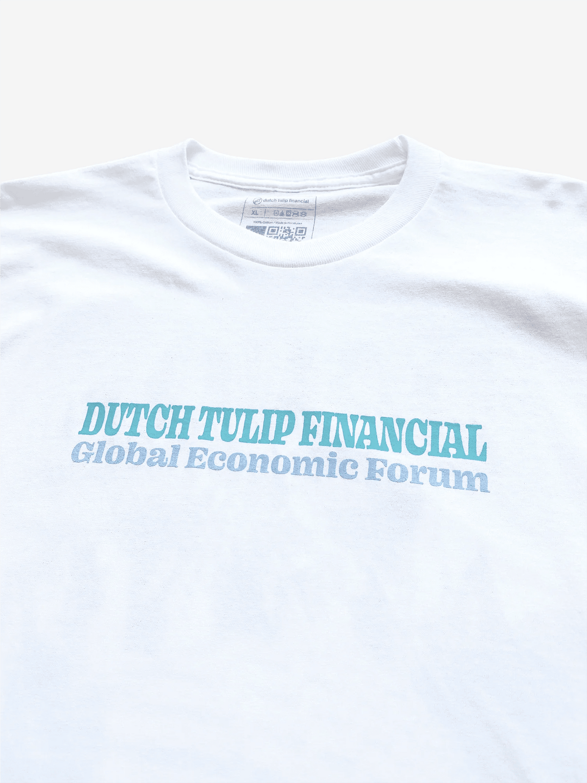 DUTCH TULIP FINANCIAL DAVOS LONGSLEEVE 'WHITE' - Antithesis Store