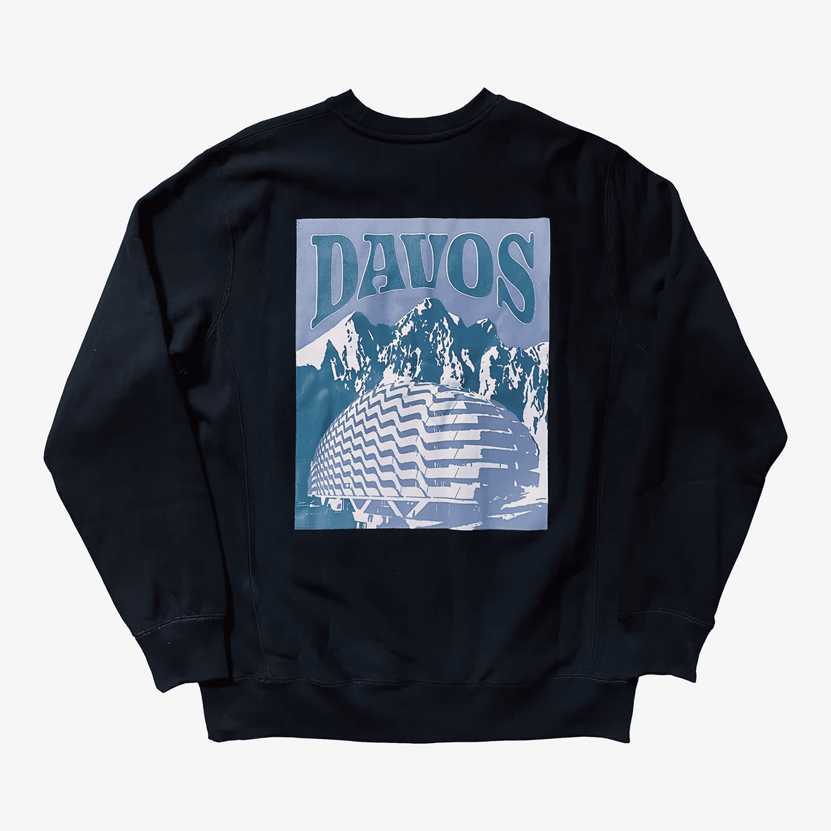 DUTCH TULIP FINANCIAL DAVOS SWEATSHIRT - BLACK - Antithesis Store