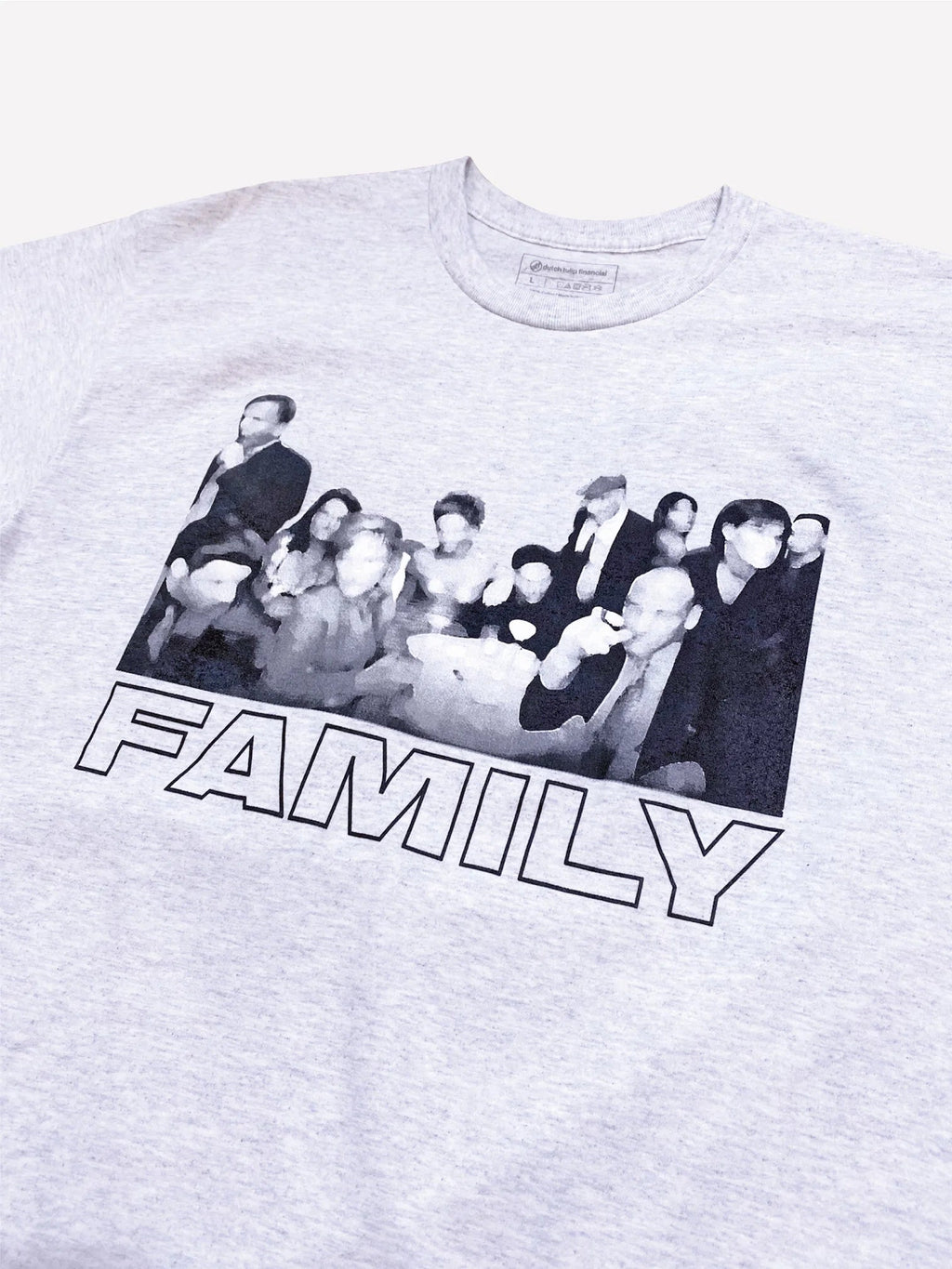 DUTCH TULIP FINANCIAL FAMILY OFFICE TEE 'GREY' - Antithesis Store