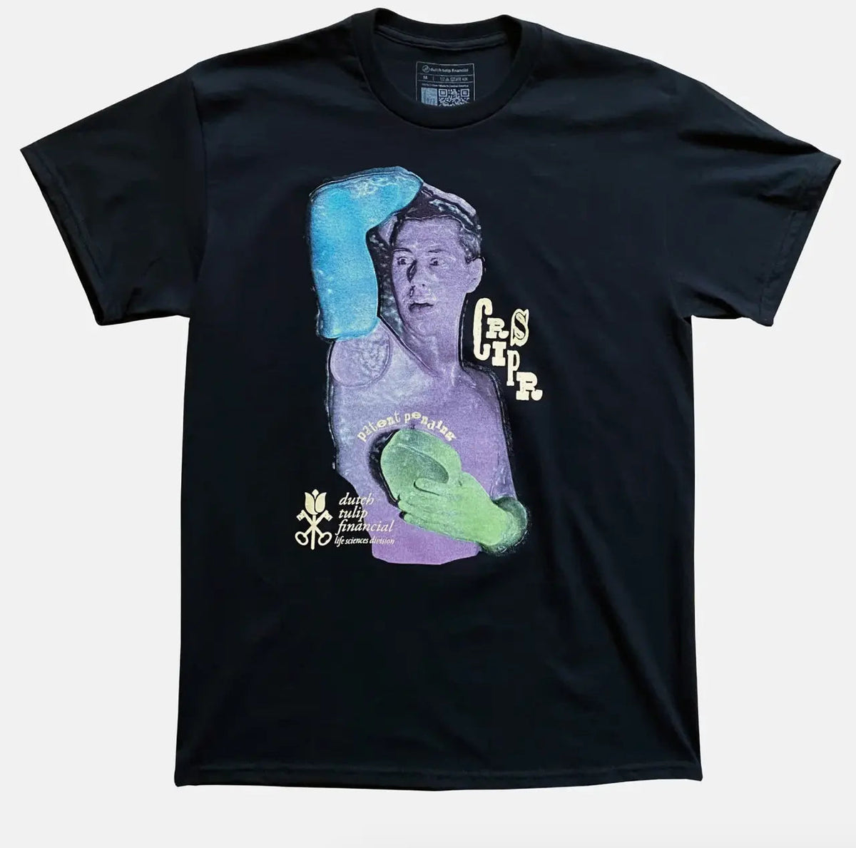 DUTCH TULIP FINANCIAL HUMANLY POSSIBLE TEE 'BLACK' - Antithesis Store