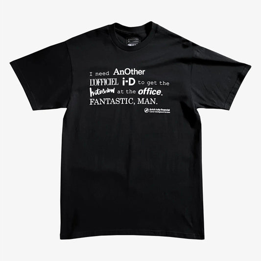 DUTCH TULIP FINANCIAL MAGAZINES TEE 'BLACK' - Antithesis Store