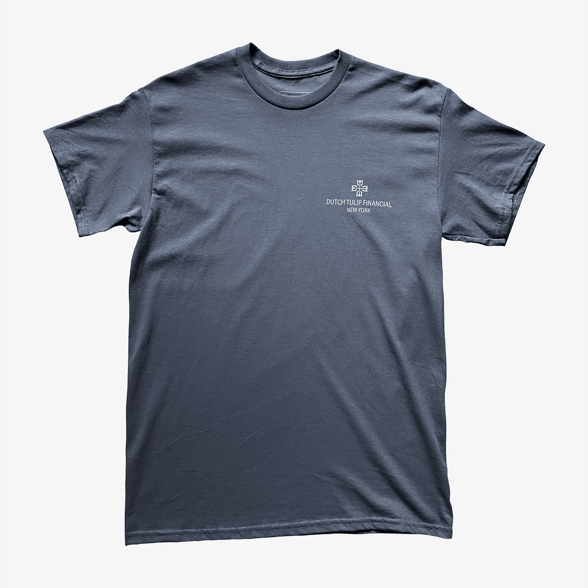 DUTCH TULIP FINANCIAL TIMEPIECE TEE 'CHARCOAL' - Antithesis Store