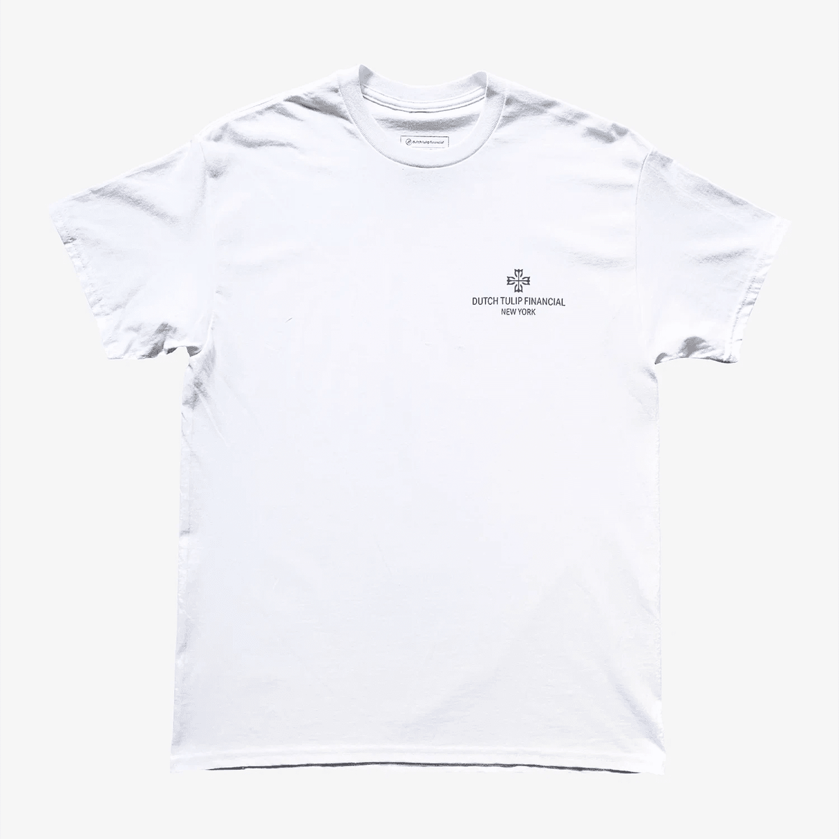 DUTCH TULIP FINANCIAL TIMEPIECE TEE 'WHITE' - Antithesis Store