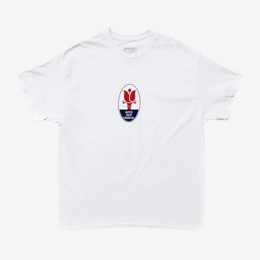 DUTCH TULIP FINANCIAL TRIDENT TEE 'WHITE' - Antithesis Store