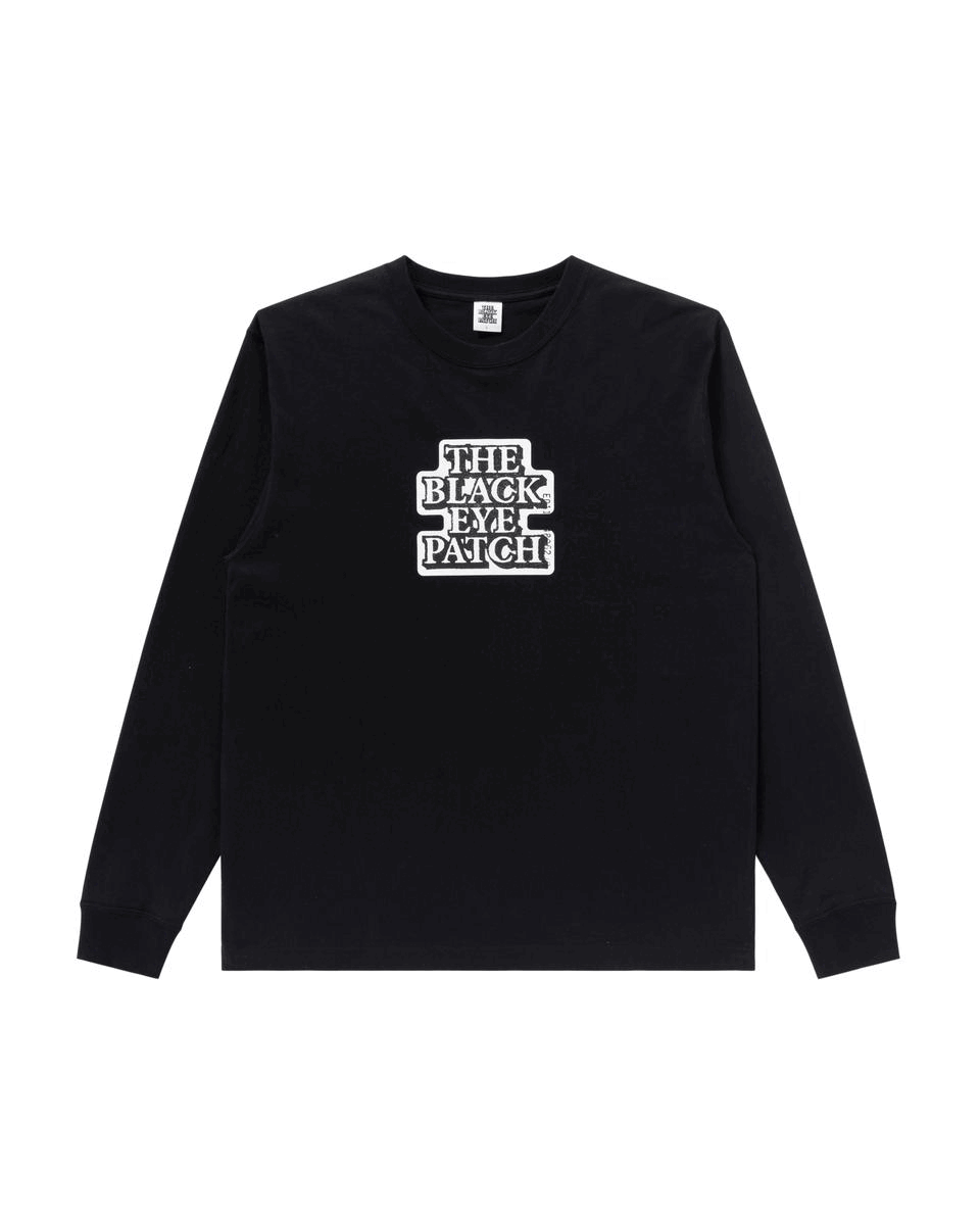 Black Eye Patch OG Label L/S Tee Black Eye Patch