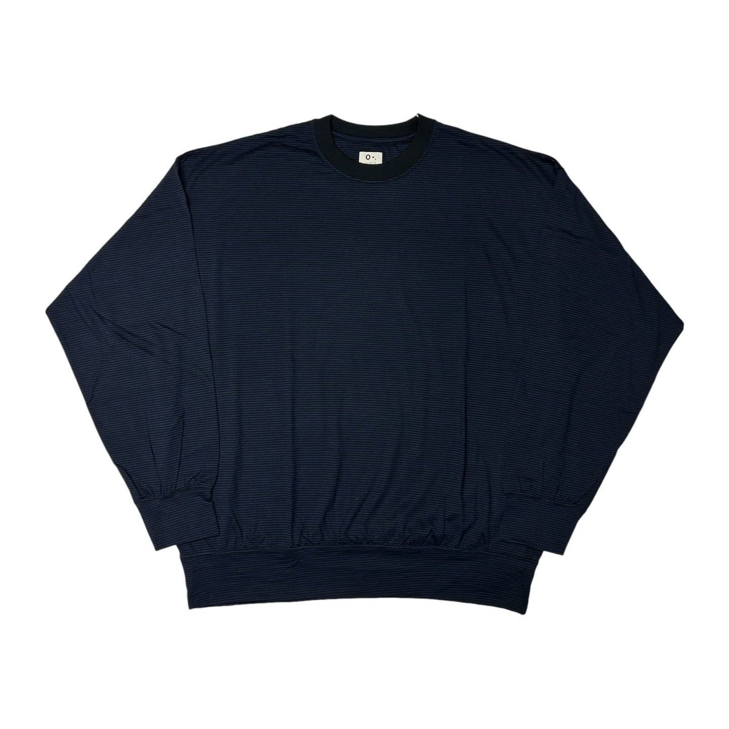 MERINO SWEATSHIRT 'Black Navy'