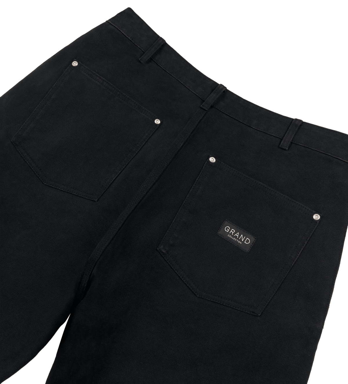 GRAND COLLECTION CONNOR WORK PANT 'BLACK' - Antithesis Store
