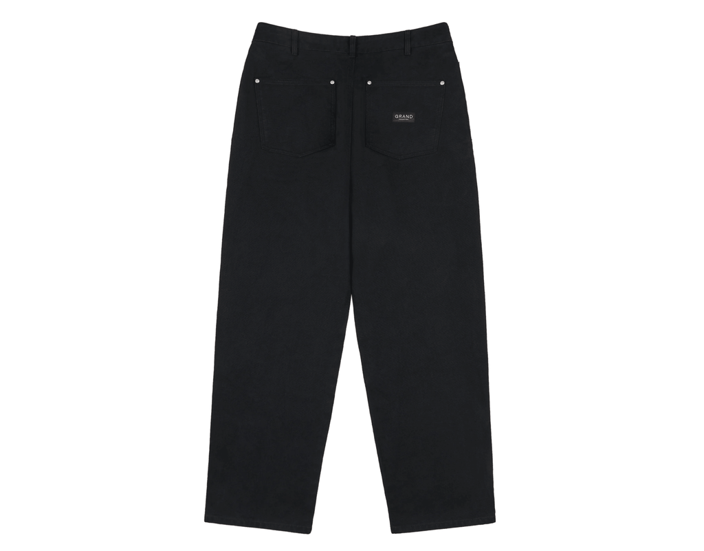 GRAND COLLECTION CONNOR WORK PANT 'BLACK' - Antithesis Store