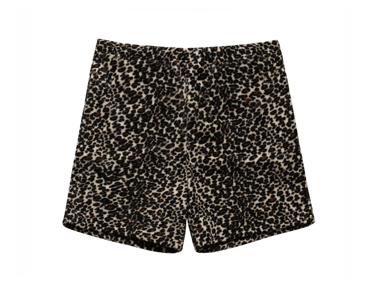 GRAND COLLECTION LEOPARD SHORT 'BROWN' - Antithesis Store