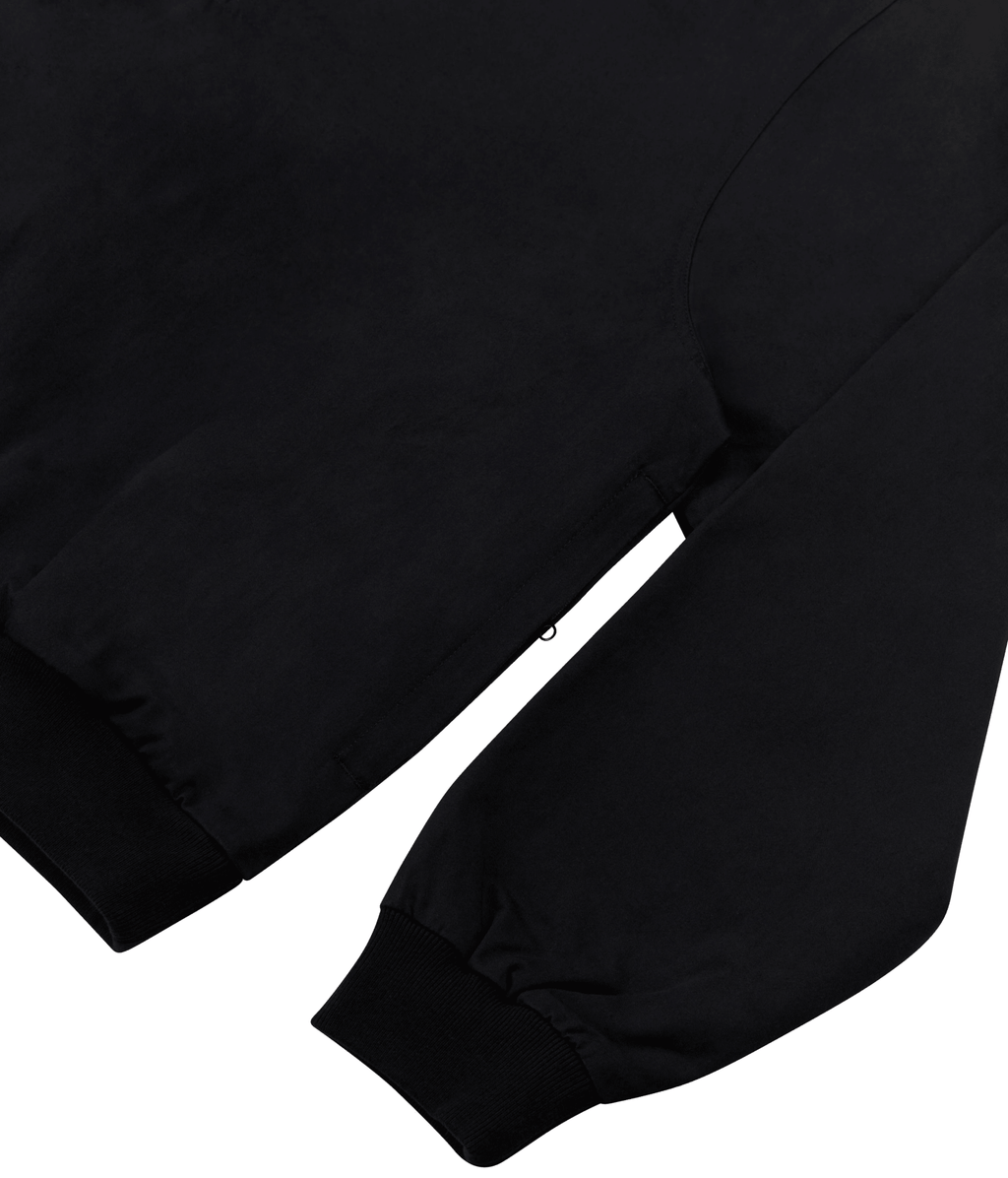 GRAND COLLECTION QUARTER ZIP JACKET 'BLACK' - Antithesis Store