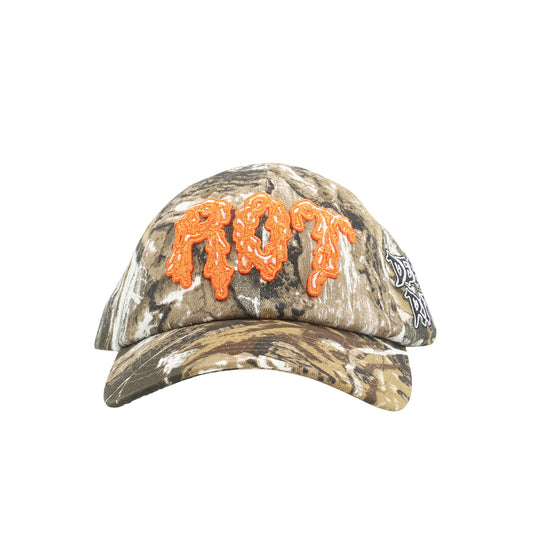 DEATH RITES ROT CAP 'TREE CAMO'