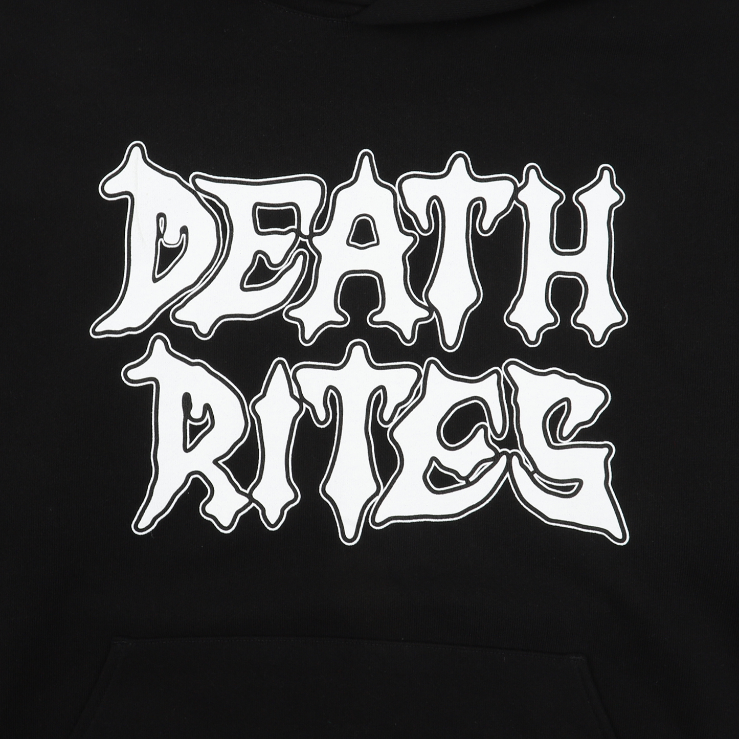 RADIATION SICKNESS HOODED SWEATSHIRT 'BLACK'