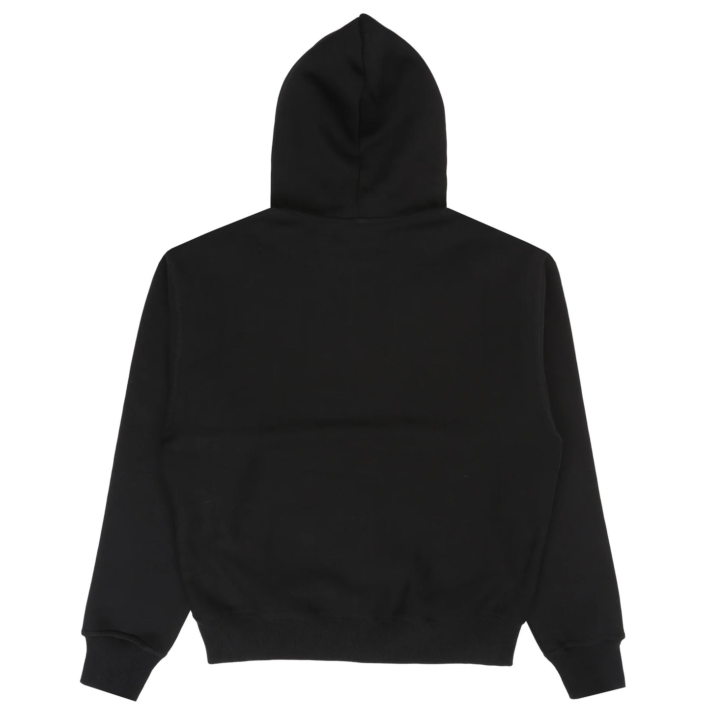 DEATH RITES SCRIPT ZIP HOODED SWEATER 'BLACK'