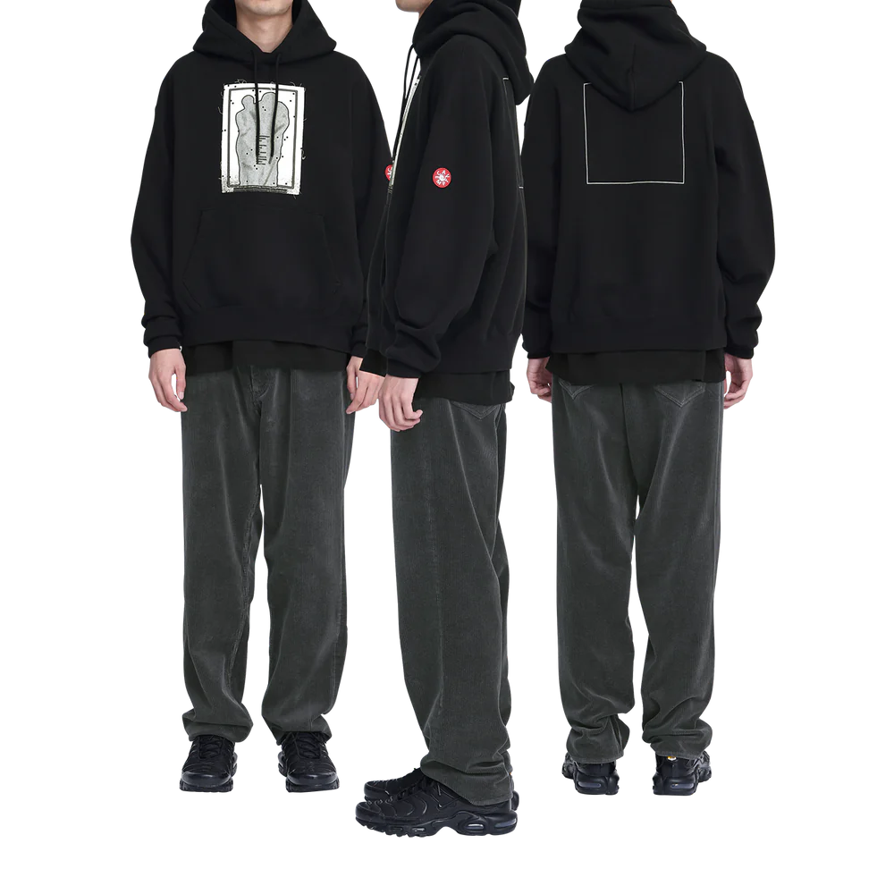 CAV EMPT AS 5d_or HOODY 'BLACK'