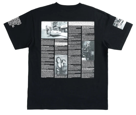 THE SALVAGES x SUICIDE T-SHIRT 'BLACK'