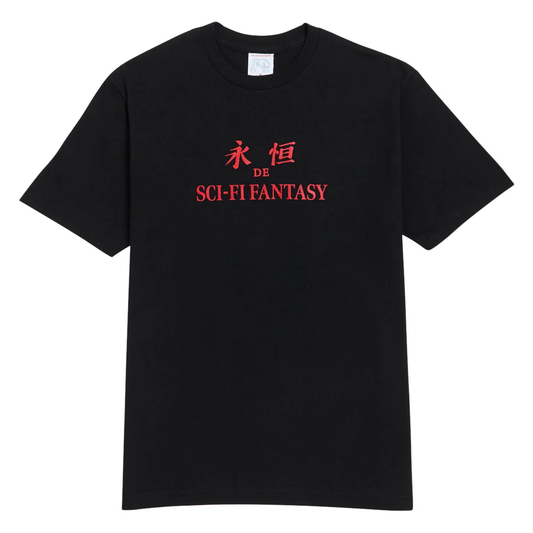 SCI-FI FANTASY ETERNAL TEE 'BLACK'