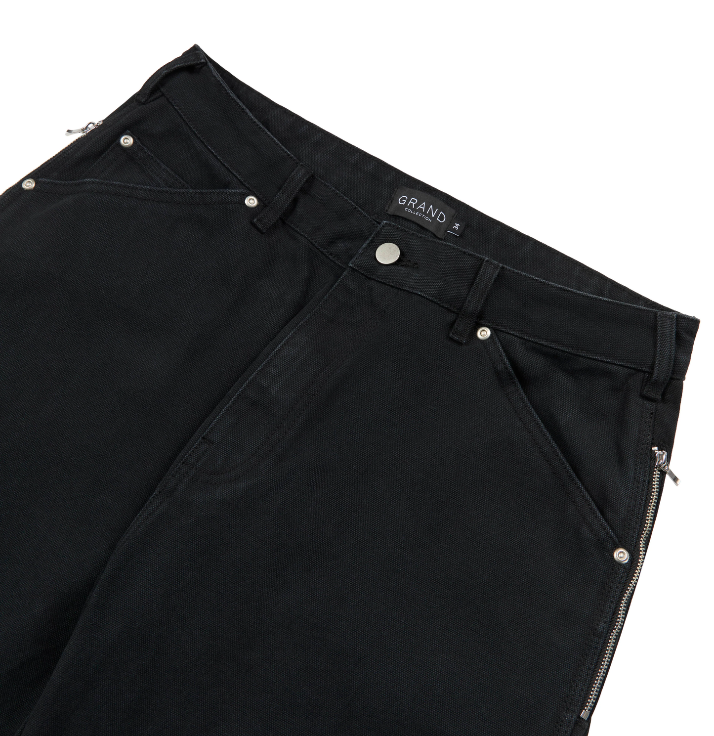 GRAND COLLECTION CONNOR WORK PANT 'BLACK'