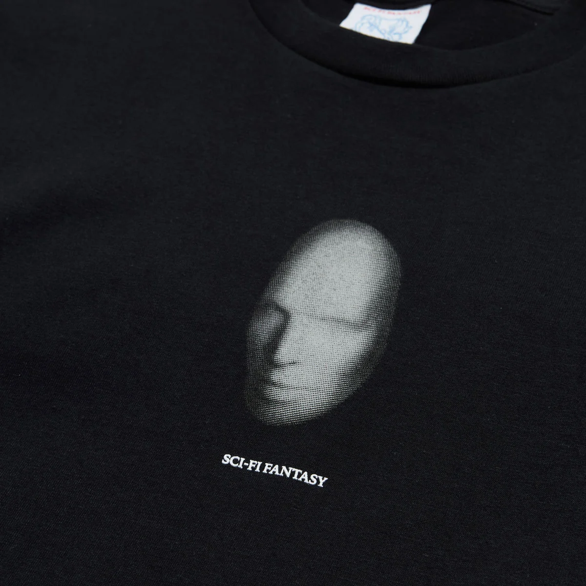 SCI-FI FANTASY MASK TEE 'BLACK'
