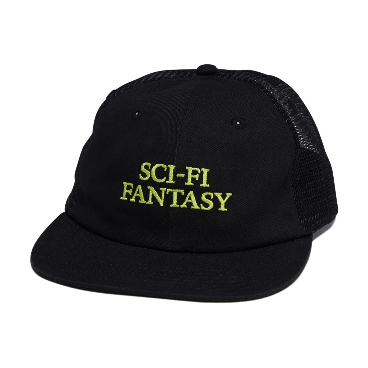 SCI-FI FANTASY LOGO MESH HAT 'BLACK'