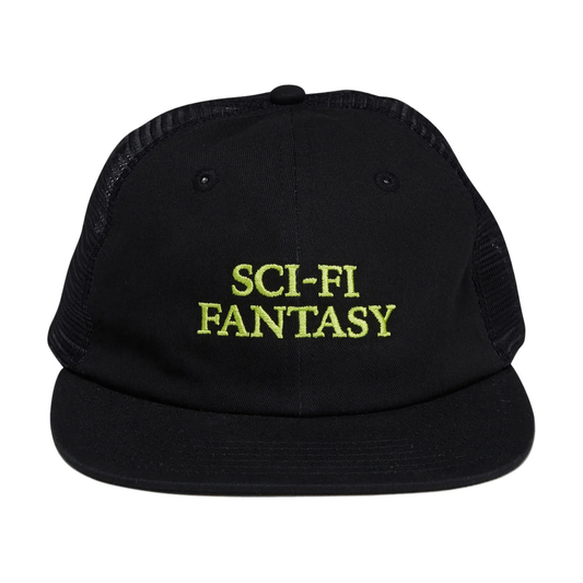 SCI-FI FANTASY LOGO MESH HAT 'BLACK'