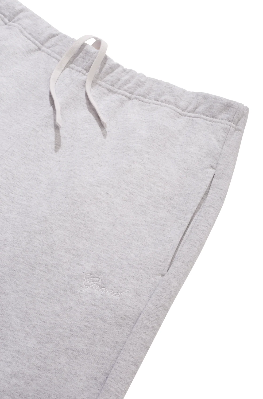 GRAND COLLECTION SCRIPT SWEATPANT 'ASH GREY'