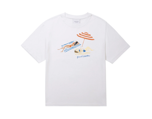 GRAND COLLECTION CENTRAL PARK TEE 'WHITE'