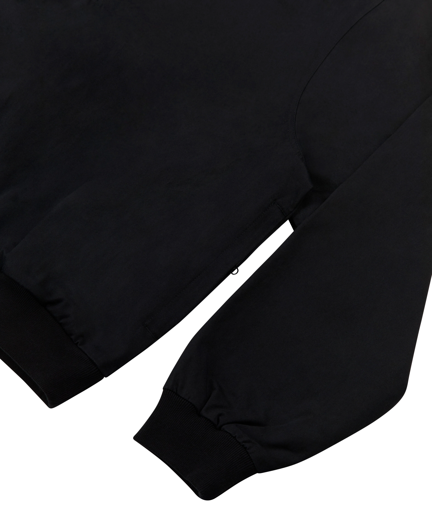 GRAND COLLECTION QUARTER ZIP JACKET 'BLACK'
