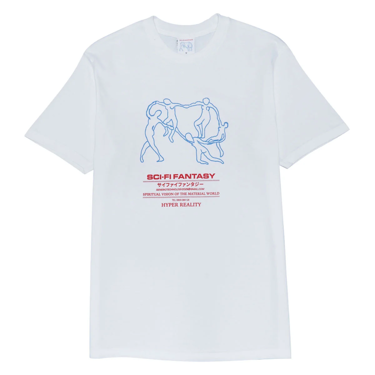 SCI-FI FANTASY DANCE-TEE- 2 'WHITE'