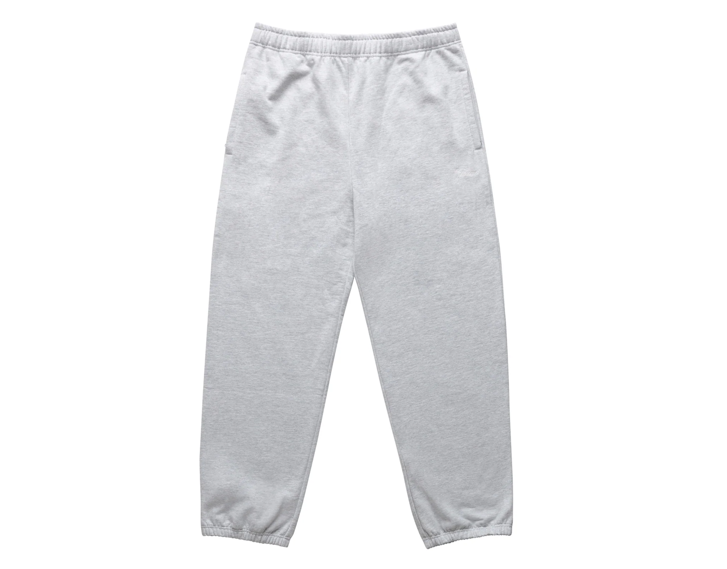 GRAND COLLECTION SCRIPT SWEATPANT 'ASH GREY'