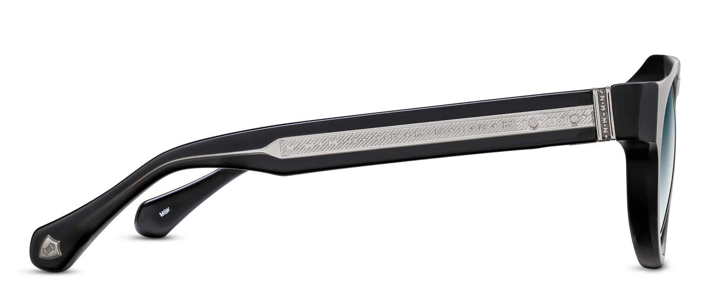 MATSUDA M1037.SG.MBK.49 'MATTE BLACK BLUE GRADIENT'