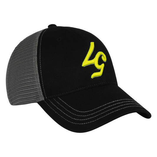 LIMOSINE 57 TRUCKER HAT 'BLACK/DARK GREY'