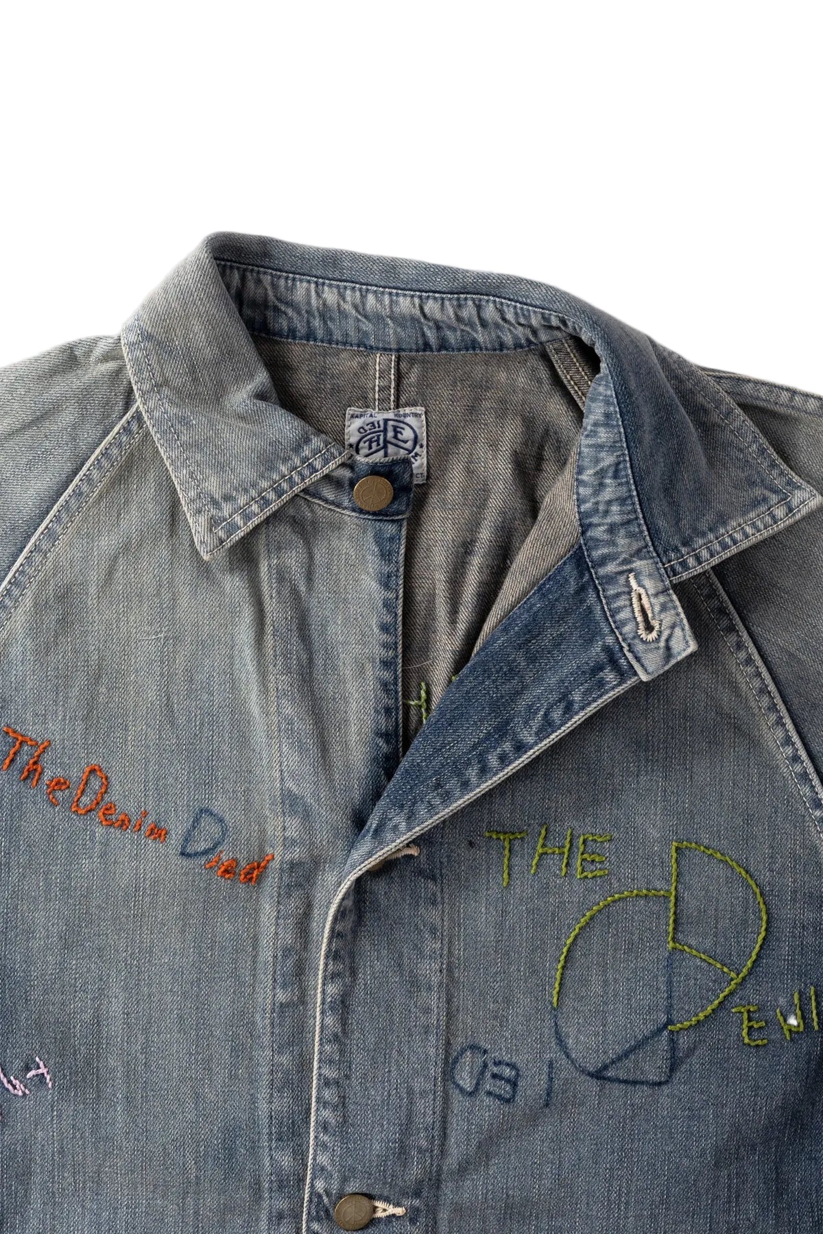 KAPITAL 12OZ DENIM CACTUS COVERALL (MEMORIAL EMBROIDERY MODEL) 'PRO'