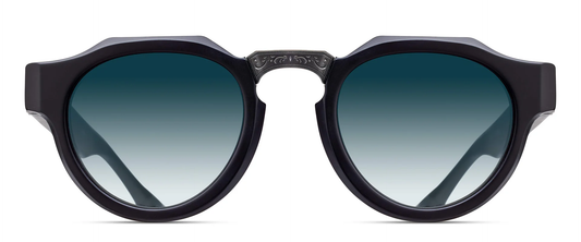 MATSUDA M1037.SG.MBK.49 'MATTE BLACK BLUE GRADIENT'